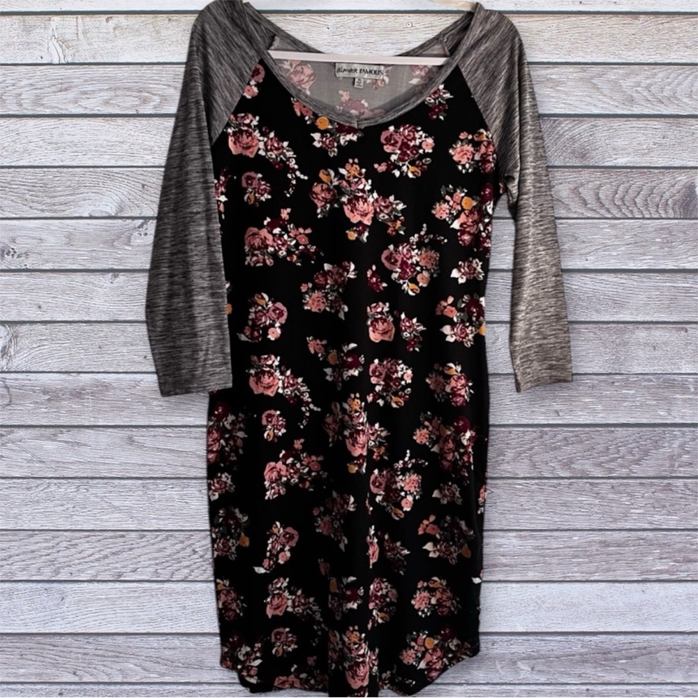 Almost Famous floral dress xl